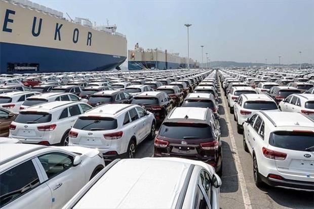 واردات بیش از ۵۸ هزار دستگاه خودرو به کشور